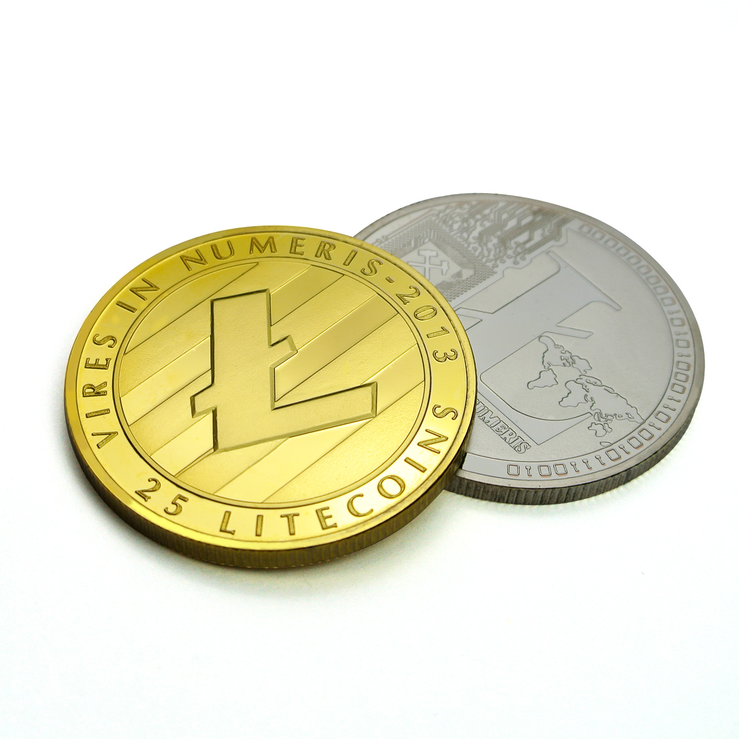 Grosir Kustom Paduan Seng Terukir Logo Souvenir Bitcoin Coin Bit Coin