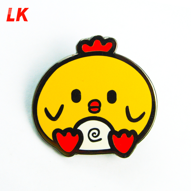 Produsen Cina Kualitas Tinggi Kustom Lion Club Enamel Metal Lapel Pin