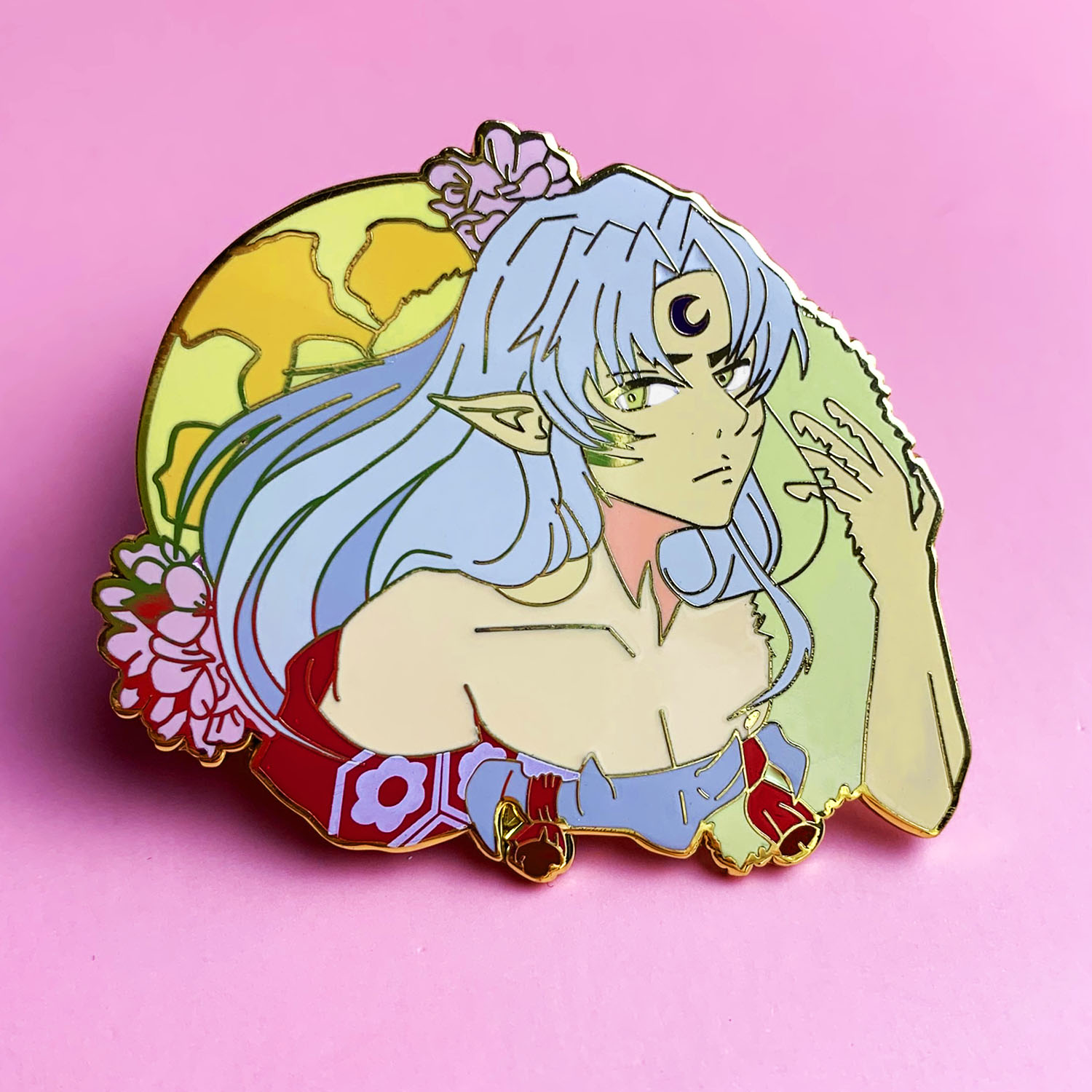 Pabrik Kustom Grosir Anime Logo Glitter Lencana Logam Lapel Lembut Keras Enamel Pin